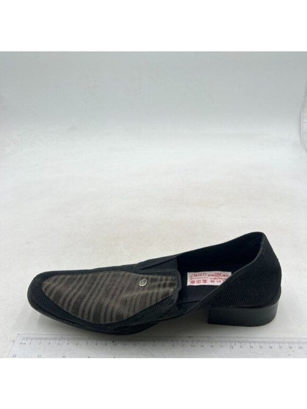 Men's Slip on Shoes Cloth Boat Shoes Fashion Casual Loafers for Outdoor Black